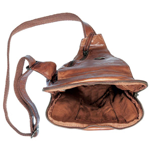 Celtic Leather Sling Bag - Creative Irish Gifts