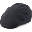 AD716-Navy Men's Waxed Cotton Irish Flat Cap, Navy Creative Irish gift