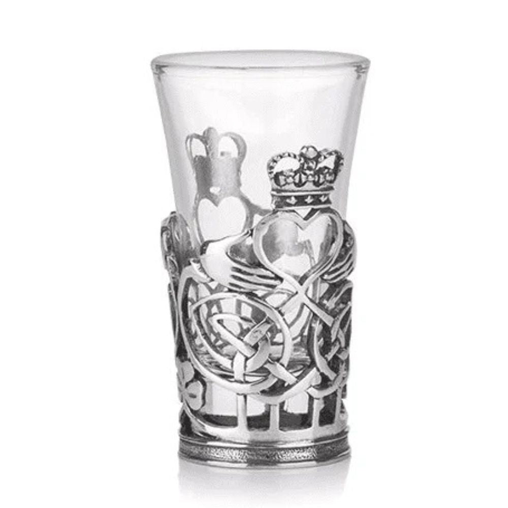  Vintage Pewter Scottish Shot Glasses Claddagh Studio Creative Irish Gifts