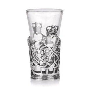  Vintage Pewter Scottish Shot Glasses Claddagh Studio Creative Irish Gifts