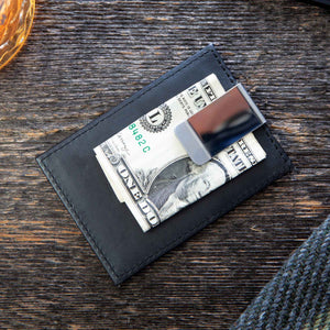 Trinity Knot Leather Card Holder and Money Clip - Creative Irish Gifts