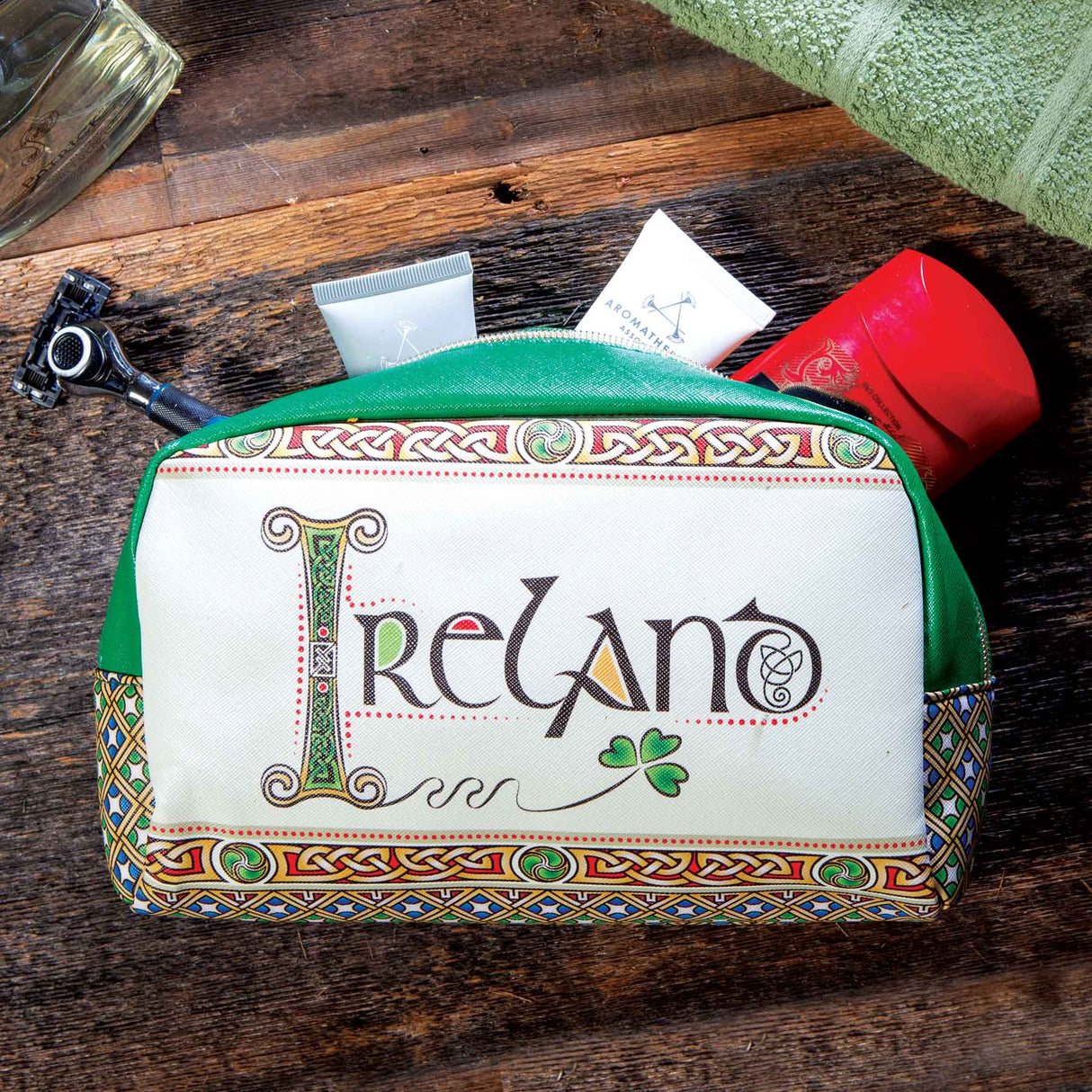 Ireland Makeup and Toiletry Bag - Creative Irish Gifts