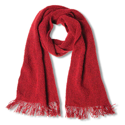 Red Skellig Scarf - Creative Irish Gifts
