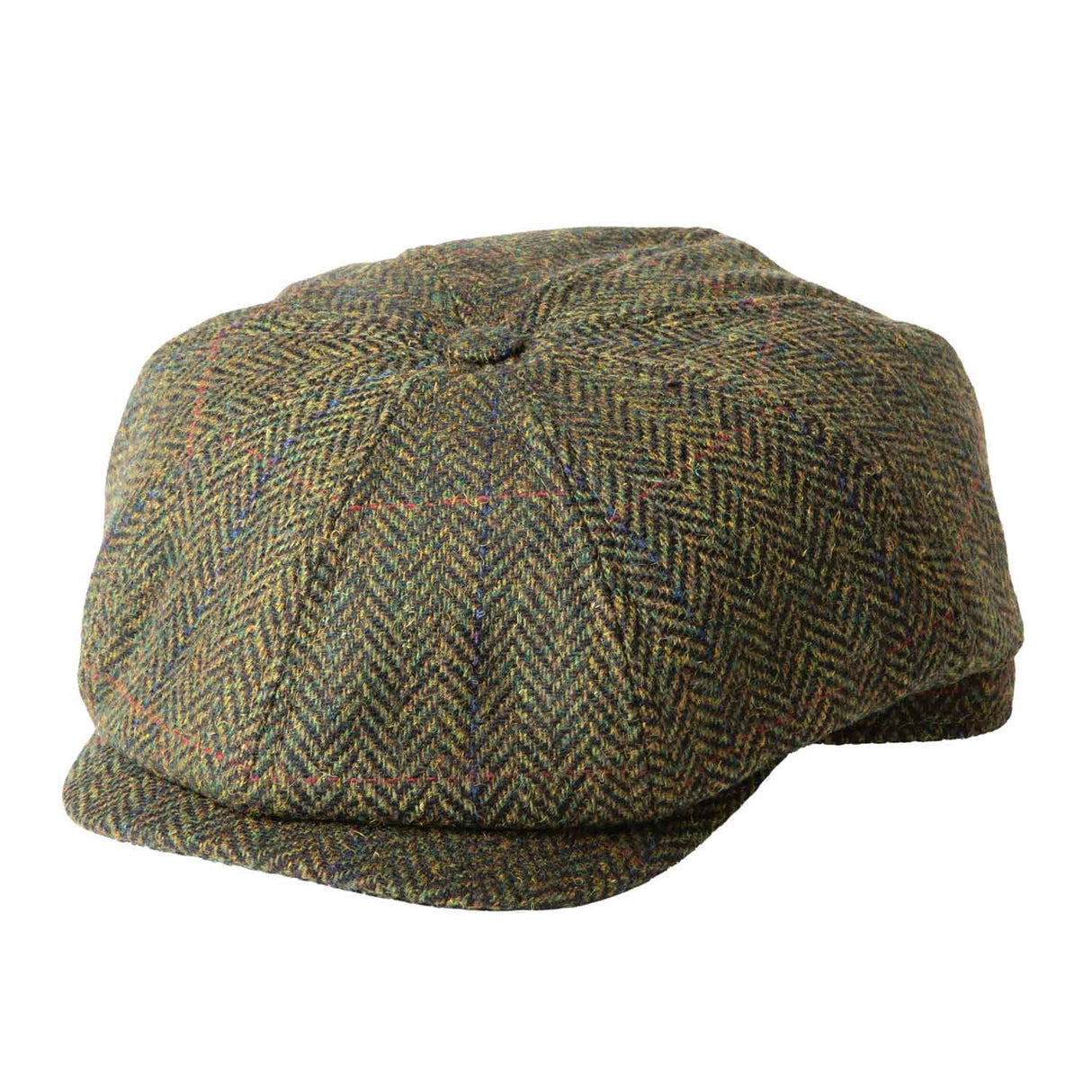 Driving Cap, Green Tweed - Creative Irish Gifts
