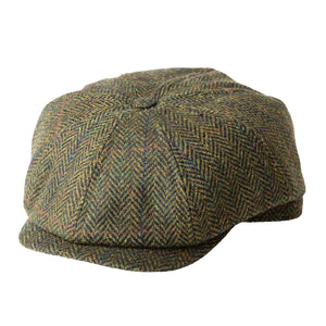 Driving Cap, Green Tweed - Creative Irish Gifts