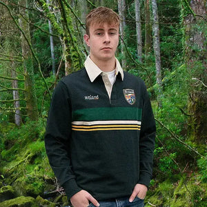 AI-6509NVY Men's Provinces of Ireland Rugby Shirt, Navy Lifestyle Creative Irish gift