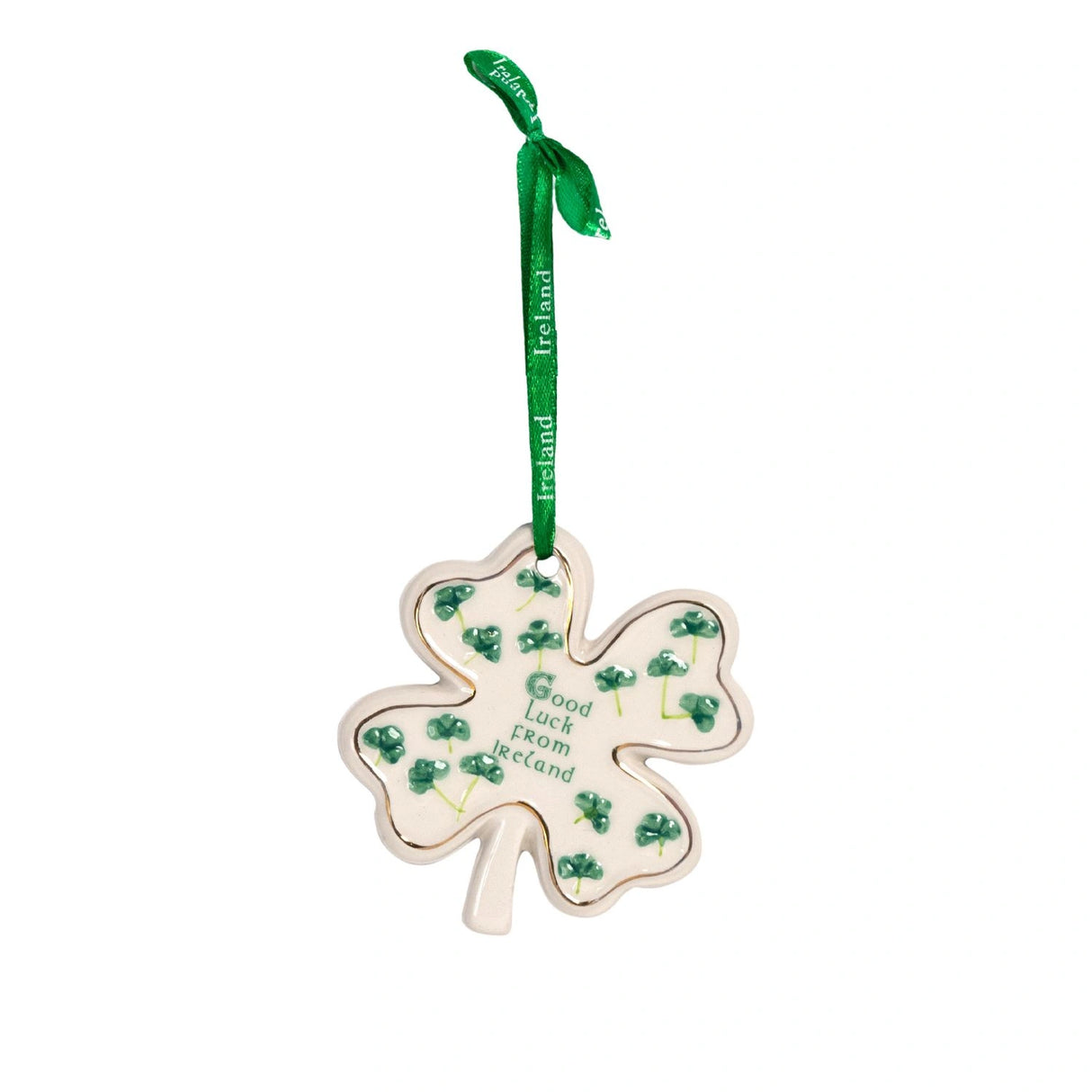 AIS-134829 Porcelain Good Luck From Ireland Decoration Studio Creative Irish gift