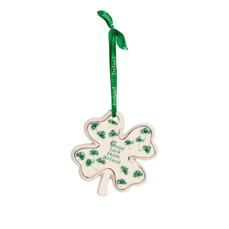 AIS-134829 Porcelain Good Luck From Ireland Decoration Studio Creative Irish gift