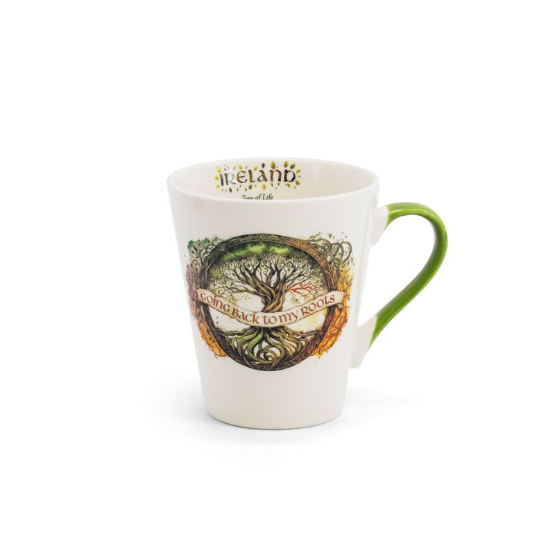 AIS-161757 Going Back to My Roots Celtic Tree Mug Creative Irish gift