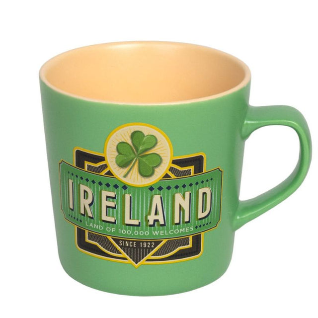 Land of Welcomes Ceramic Irish Mug Creative Irish Gifts.com