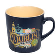 AIS-173910 Ceramic Dublin Irish Coffee Mug, Blue Creative Irish Gifts.com