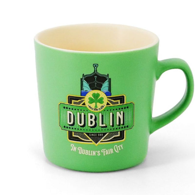  Ceramic Dublin Irish Coffee Mug, Green Creative Irish Gifts.com