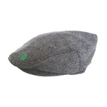 Men's Wool Irish Flat Cap with Shamrock Embroidery - Creative Irish Gifts