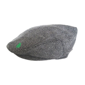 Men's Wool Irish Flat Cap with Shamrock Embroidery - Creative Irish Gifts