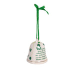 Irish Parian China Christmas Tree Decorations Bell Creative Irish Gift