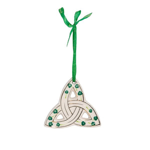 Irish Parian China Christmas Tree Decorations Trinity Knot Creative Irish Gift