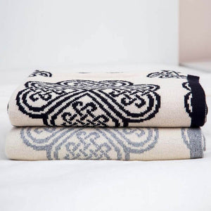 Celtic Spiral Wool Throw, Creative Irish Gifts