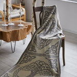 Tree of Life Trinity Knot Throw, Grey Creative Irish Gifts
