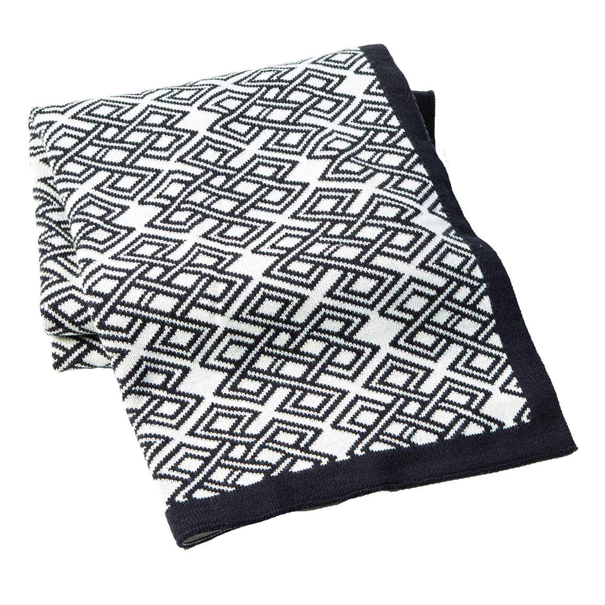 Celtic Heritage Throw, Navy - Creative Irish Gifts