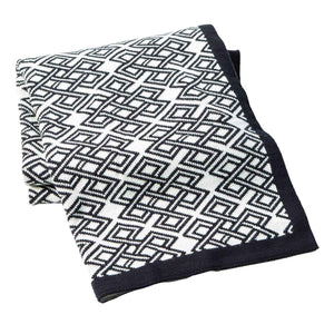 Celtic Heritage Throw, Navy - Creative Irish Gifts