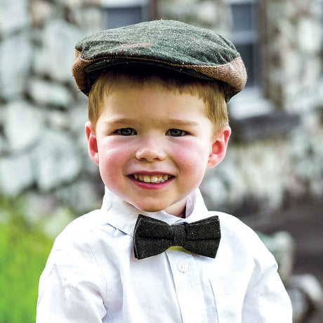 Kid's Tweed Flat Cap - Creative Irish Gifts