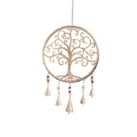 BI-64718 Round Celtic Tree of Life Windchime Creative Irish gift