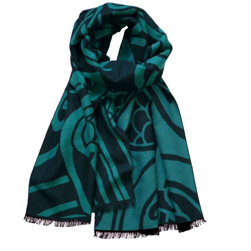 Book of Kells Scarf Themed Reversible Scarf Studio Creative Irish Gifts