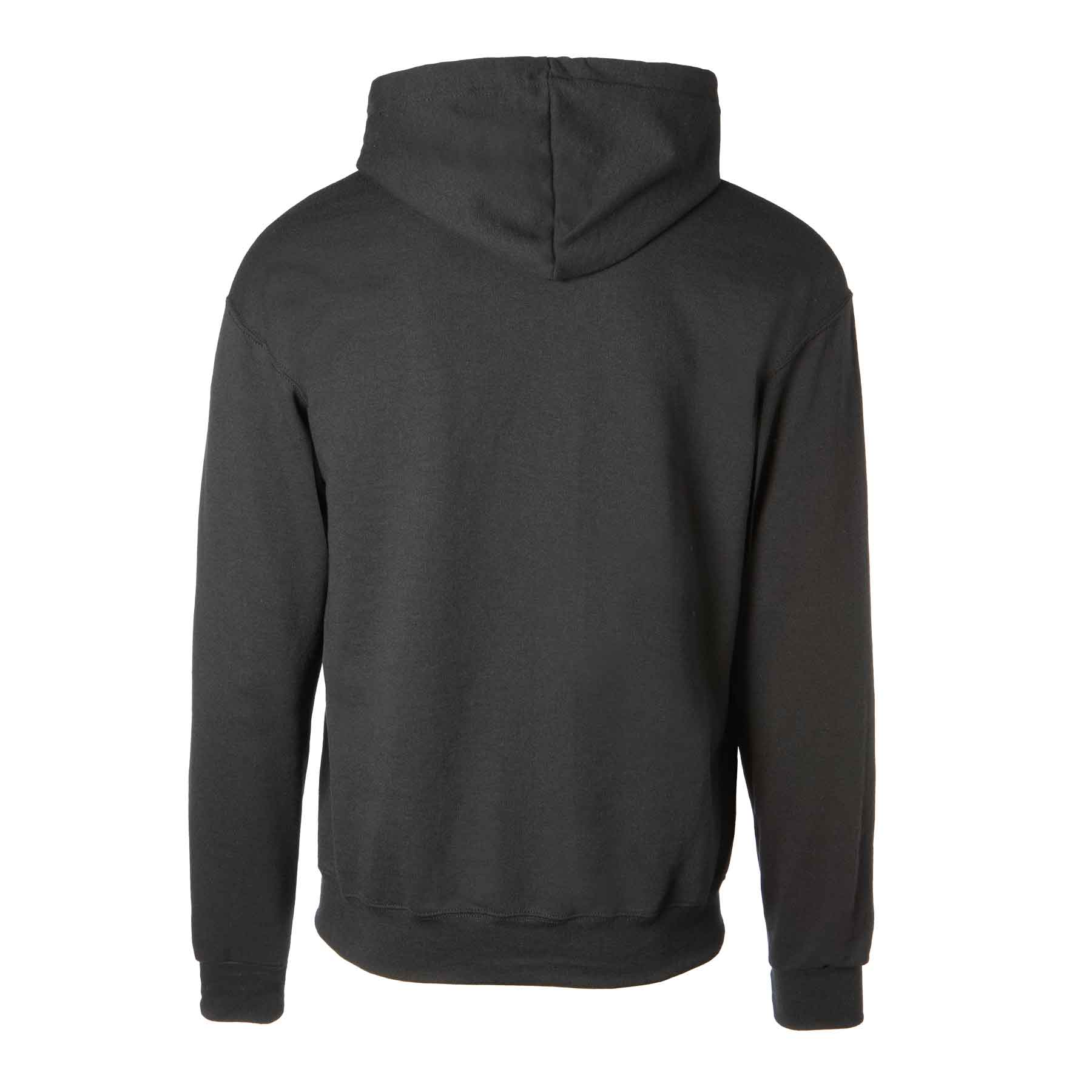 Celtic Trinity Knot Embroidered Personalized Full Zip Hoodie Black