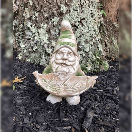 BOE230 Irish Leprechaun Birdfeeder Garden Decoration Creative Irish Gifts
