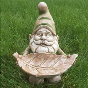 BOE230 Irish Leprechaun Birdfeeder Garden Decoration Creative Irish Gifts
