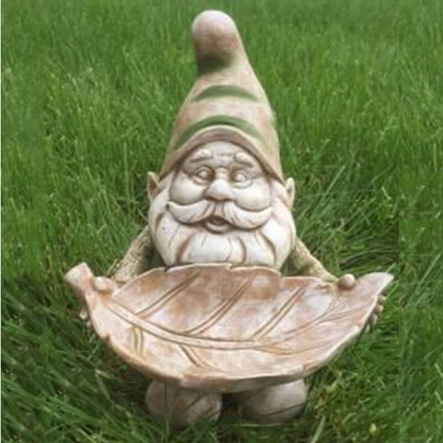 BOE230 Irish Leprechaun Birdfeeder Garden Decoration Creative Irish Gifts
