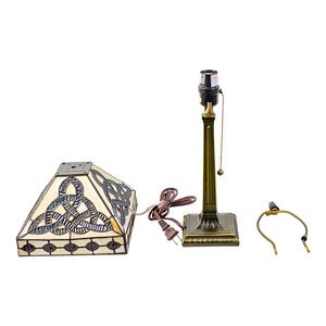 BOE649 Trinity Knot Stained Glass Lamp Creative Irish Gifts