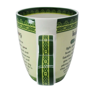 Bone China Irish Blessing Coffee Mug-Creative Irish gift