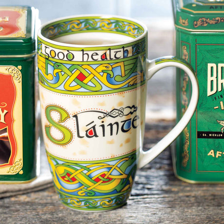 Bone China 'Slainte' Irish Coffee Mug-Creative Irish gift