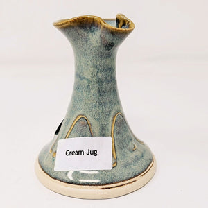 CAP-0003 Hand Thrown Glazed Pottery Irish Creamer Creative Irish gift