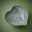 CAP-0006L Handcrafted Irish Triskele Heart Shaped Bowl Creative Irish Gifts
