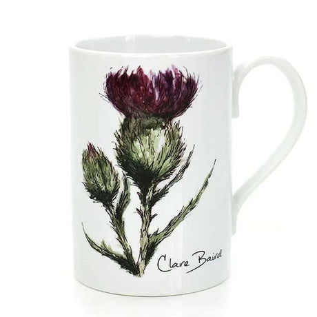 CB-HCM-01 Porcelain Scottish Mug with Thistle Design Creative Irish Gifts
