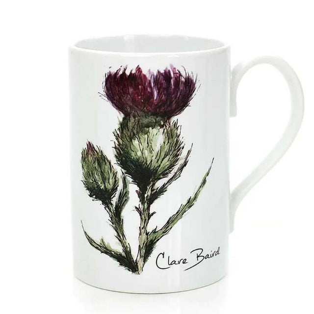 CB-HCM-01 Porcelain Scottish Mug with Thistle Design Creative Irish Gifts
