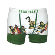CD507-GRN Great Tackle Irish Rugby Boxer Shorts Creative Irish gift