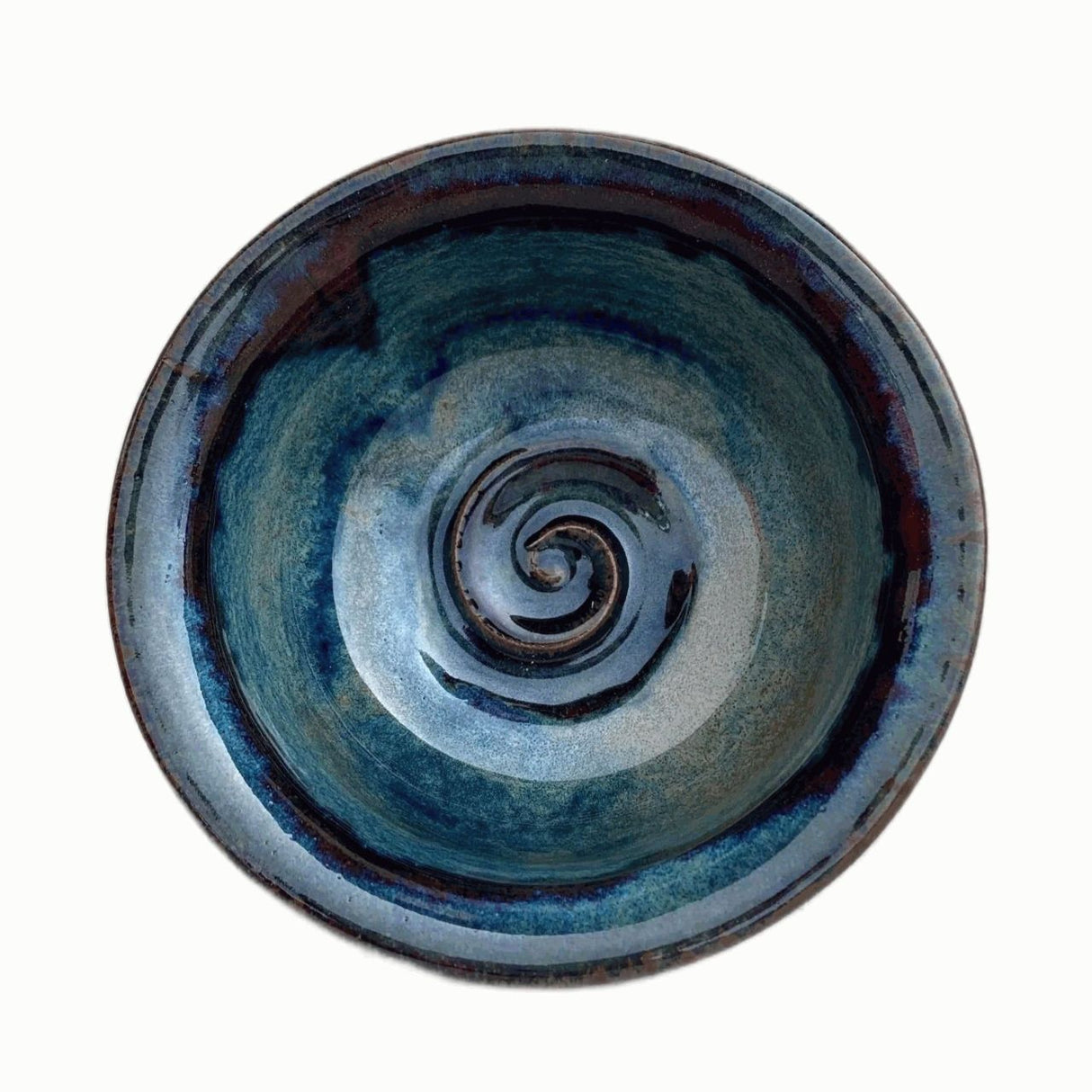 CDR-D12 Irish Handmade Stoneware Cereal Bowl with Triskelion Creative Irish Gifts

