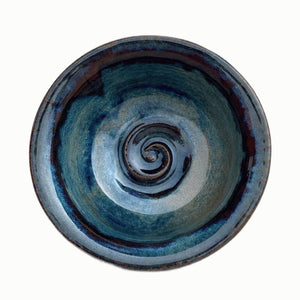 CDR-D12 Irish Handmade Stoneware Cereal Bowl with Triskelion Creative Irish Gifts

