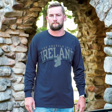 Emerald Isle Long Sleeve Shirt - Creative Irish Gifts