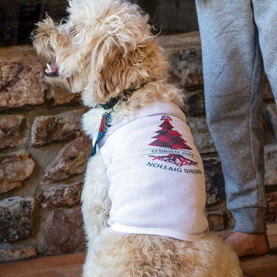 Personalized Nollaig Shona Christmas Tree Shirt, Pet - Creative Irish Gifts