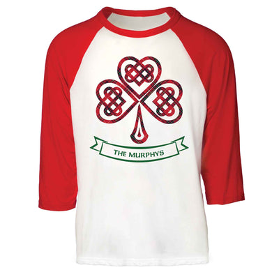 Personalized Christmas Shamrock Shirt, Adult - Creative Irish Gifts