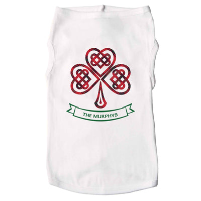 Personalized Christmas Shamrock Shirt, Pet - Creative Irish Gifts