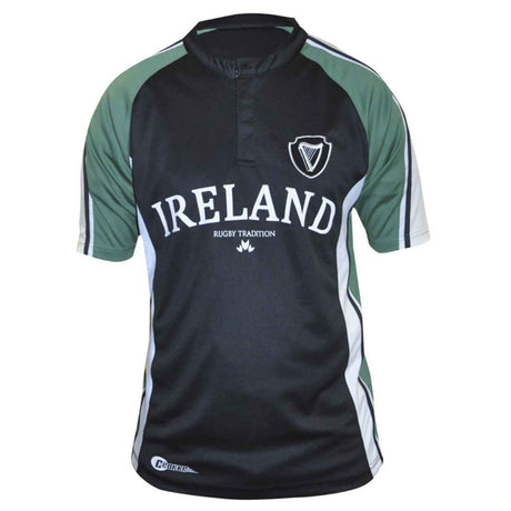The Irish Collection Navy Performance Rugby Jersey - Creative Irish Gifts