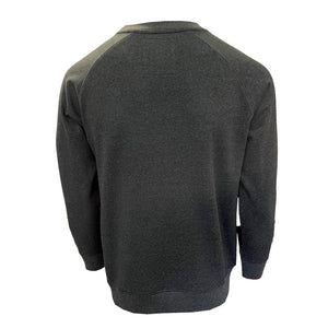 CG911-GRYMD Men's Arthur Guinness Round Neck Sweatshirt Back View Creative Irish Gifts.com