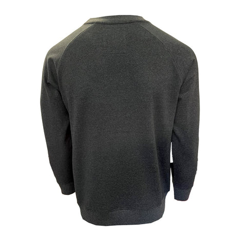 CG911-GRYMD Men's Arthur Guinness Round Neck Sweatshirt Back View Creative Irish Gifts.com