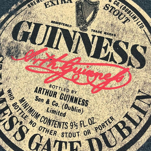 CG911-GRYMD Men's Arthur Guinness Round Neck Sweatshirt Front View Creative Irish Gifts.com