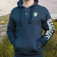 CG922-NVYMD Men's Retro Irish Hooded Sweatshirt, Navy Creative Irish Gifts.com